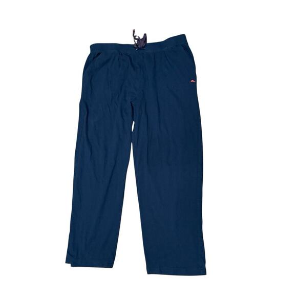 Tommy Bahama Pajama Lounge Stretch Sleep Wear Cozy Drawstring Mens XL Pants Blue - Picture 3 of 5